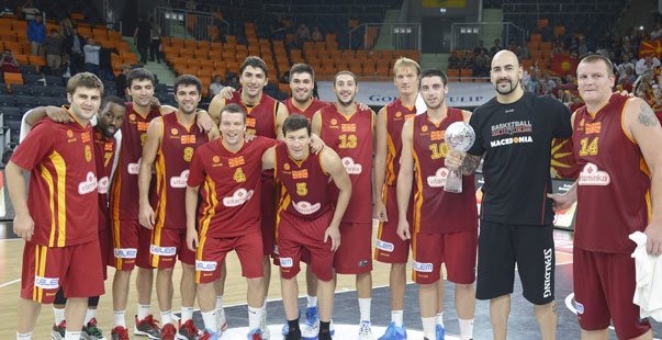 La selección macedonia